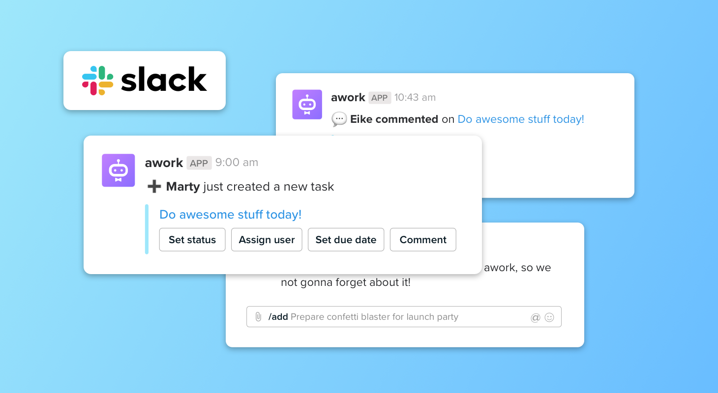 Jetzt neu: Direkte Slack-Integration für produktive Teams